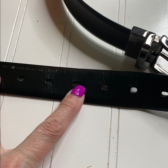 Perry Ellis Black Brown Reversible Belt 41” long - Picture 2 of 6